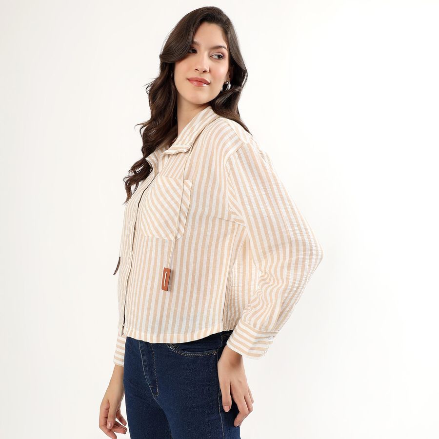 Ladies' Shirt, Beige, large image number null