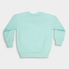 Boys Mint Green Crew Neck Casual Sweatshirt, एक्वा, small image number null