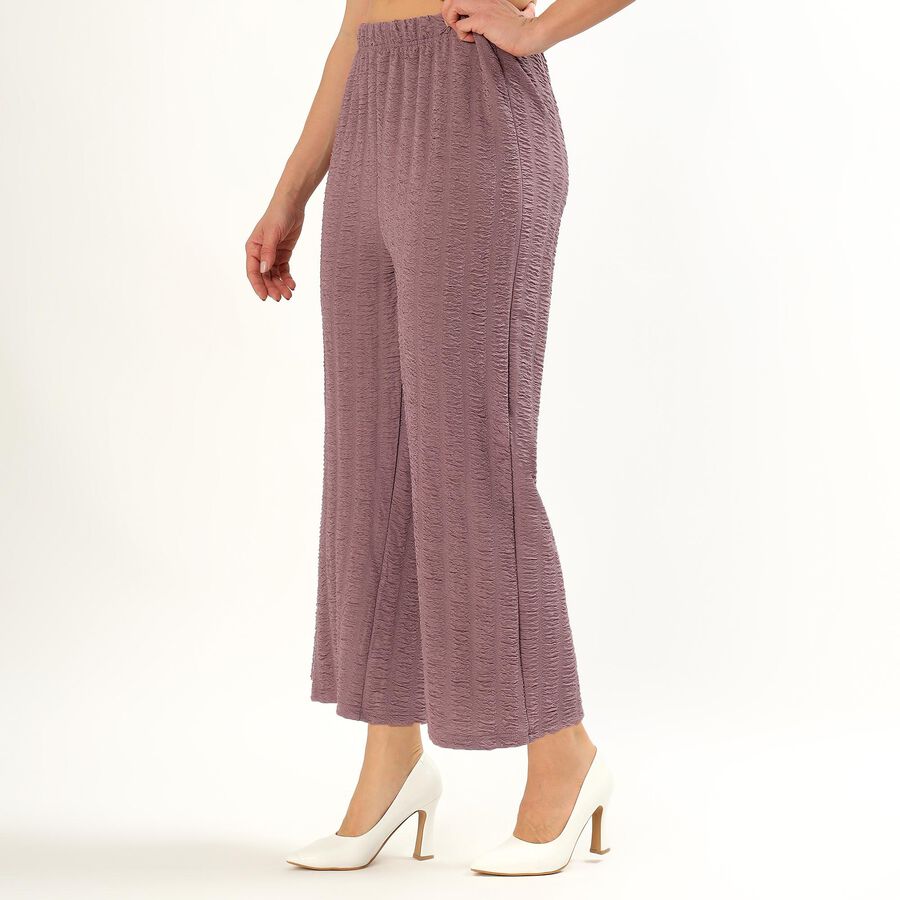 Women's Lilac Relaxed Fit Harem Pants, लाइलेक, large