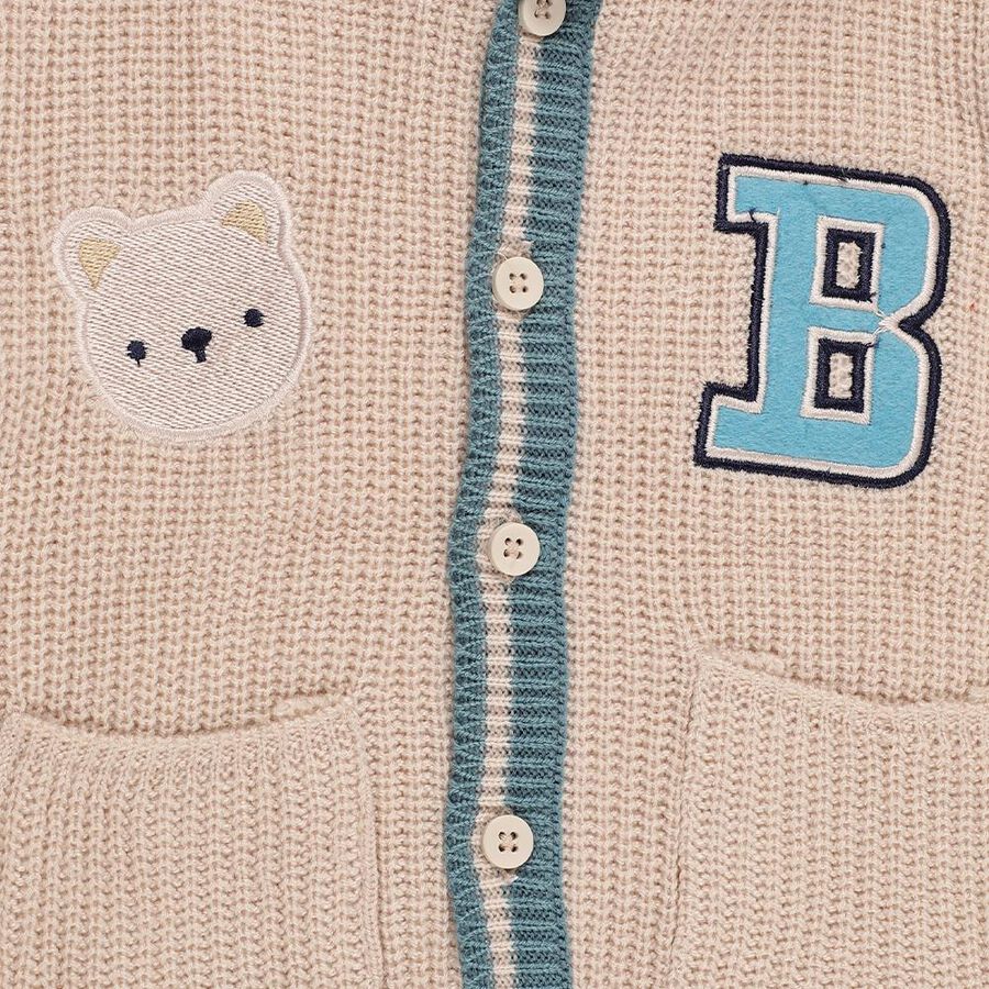 Infants' Pullover, Beige, large image number null