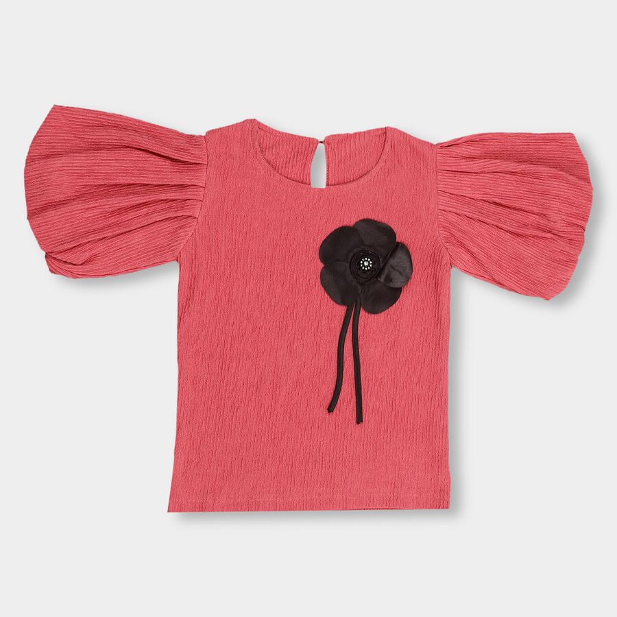 Girls' T-Shirt, Pink, large