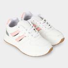 Women's Pink Lace-Up Sneakers, Pink, small