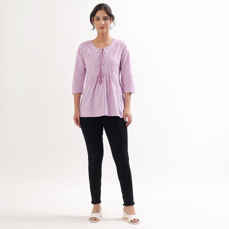 Ladies' Kurti , Lilac, large image number null