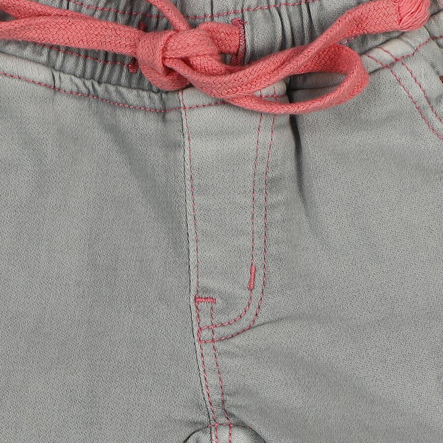 Girls' Light Grey Regular Fit Classic Jeans, Light Grey, large