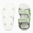 Boys' Green Velcro Strappy Sandals, Green, small
