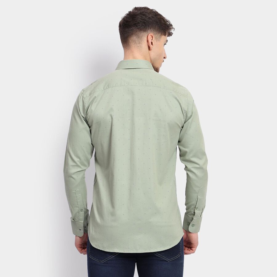 Men's 100% Cotton Formal Shirt , Light Green, large image number null