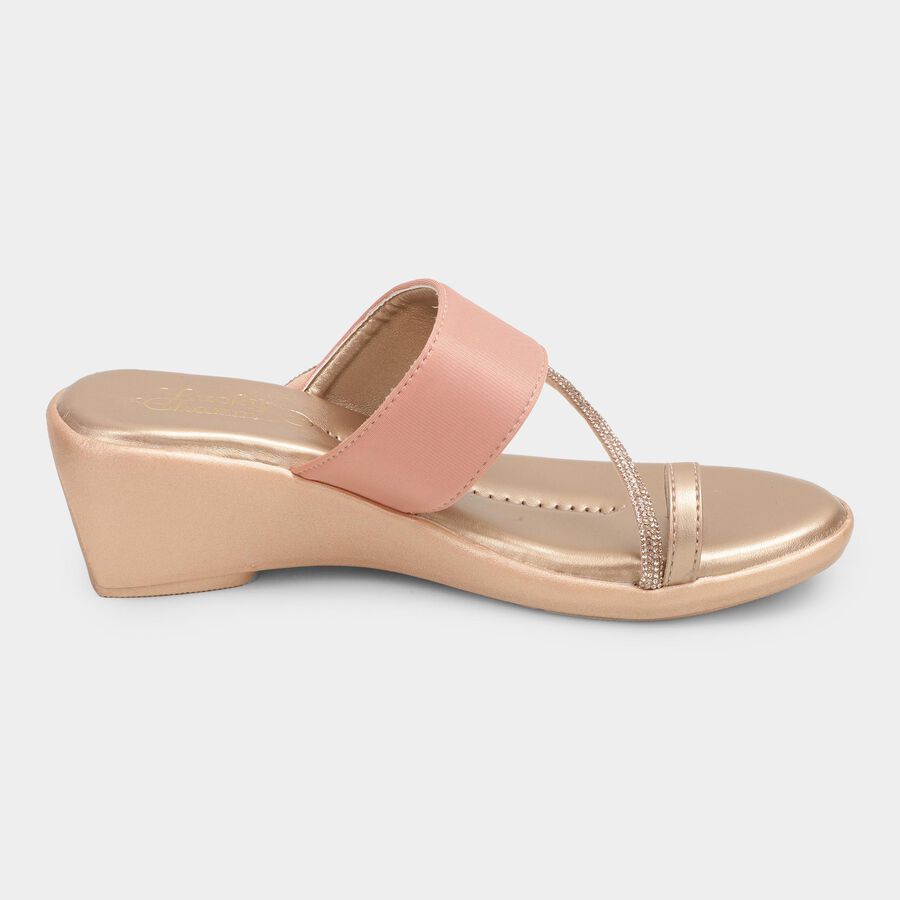 Ladies' Sandal Without Strap, Pink, large image number null