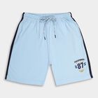 Boys' Light Blue Basic Bermuda Shorts, Light Blue, small image number null