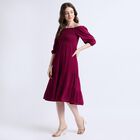 Ladies' Dress , Wine, small image number null