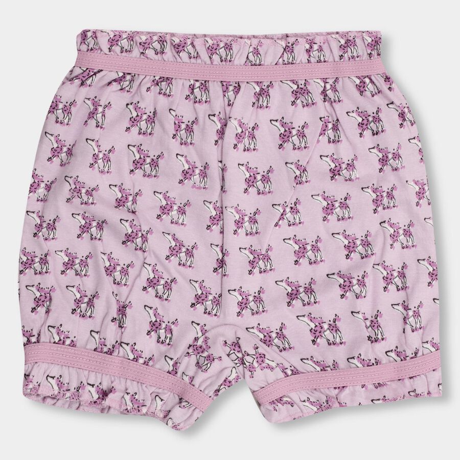 Girls' 100% Cotton Bloomer , Lilac, large image number null