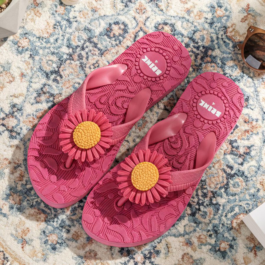 Ladies' Slipper, Pink, large