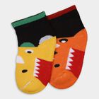 Infants Socks (Pack of 2), Black, small image number null