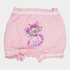 Girls Cotton Printed Bloomer, Light Pink, small image number null