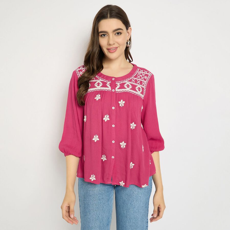 Ladies' Shirt, Purple, large image number null