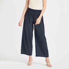 Solid Palazzo, Navy Blue, small image number null