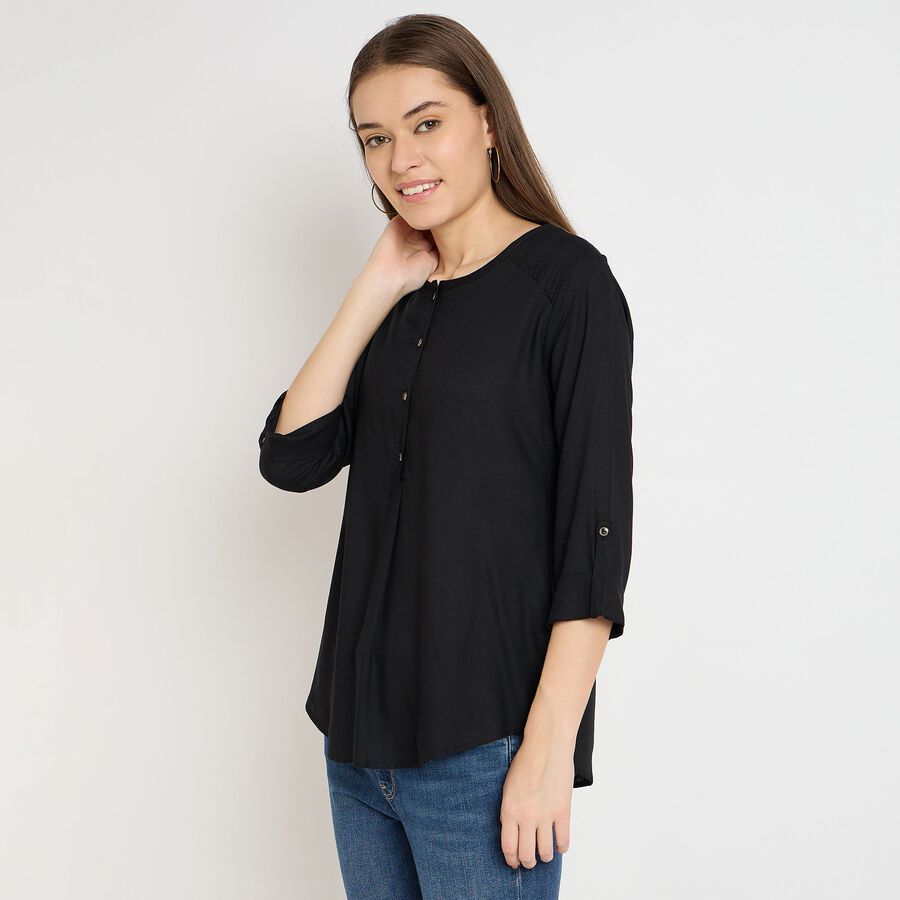 Ladies' Kurti, काला, large image number null