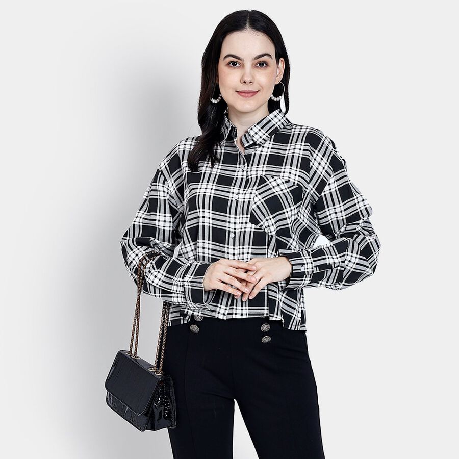 Ladies' Shirt, Black, large image number null