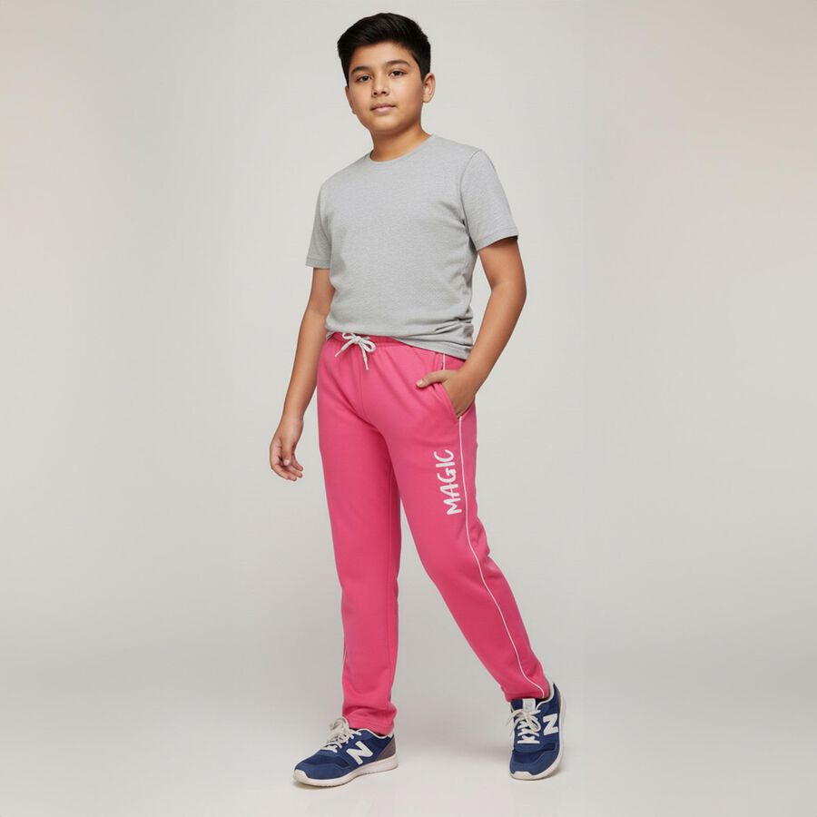 Girls' Winter Pyjama, Fuchsia, large image number null