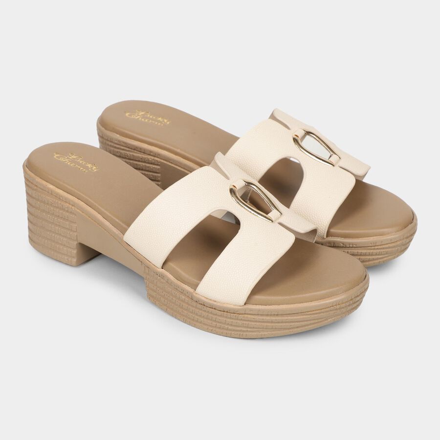 Ladies' Sandal, Beige, large image number null