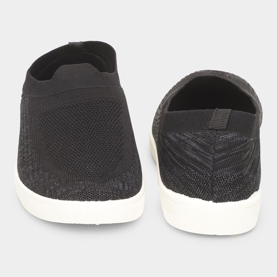 Men's Slip-On Casual Shoes, Black, large image number null