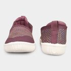 Women's Muted Plum Purple Slip-On Casual Shoes, बैंगनी, small