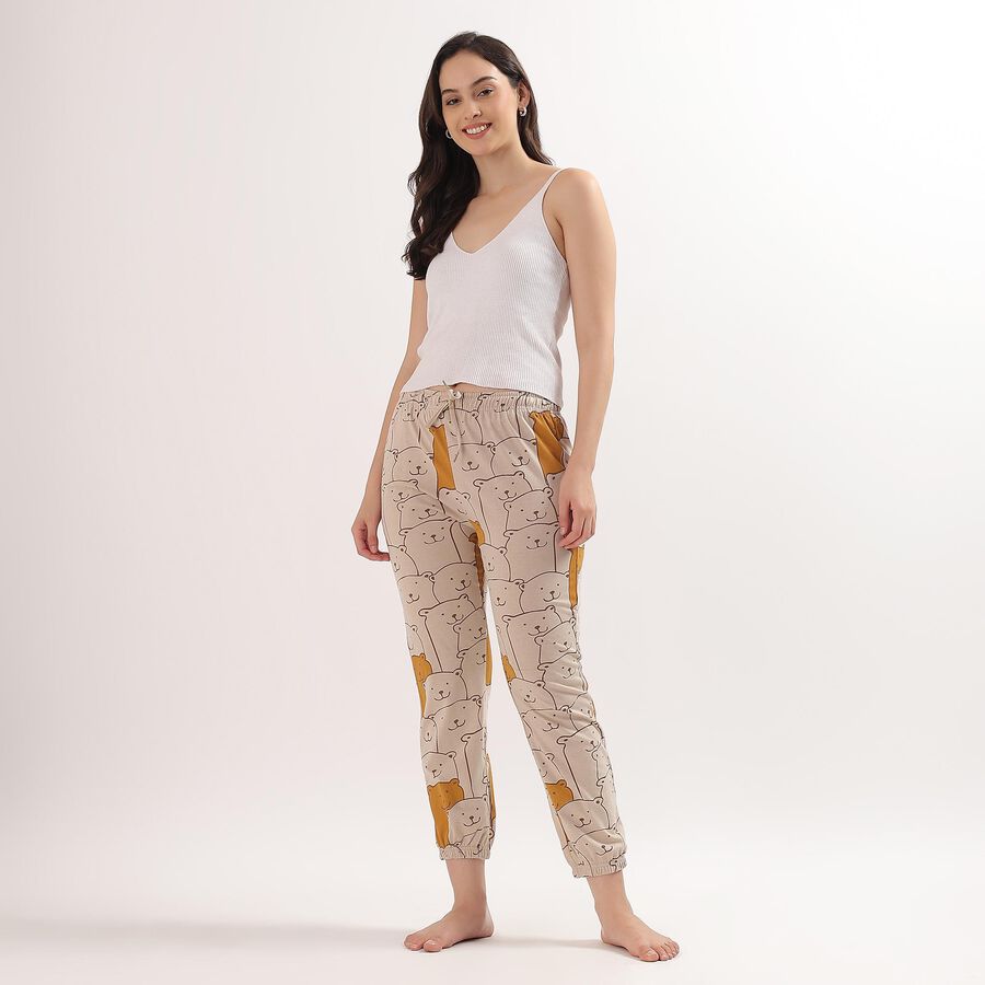 Ladies' Pyjama, Beige, large image number null