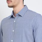 Men's 100% Cotton Formal Shirt , गहरा नीला, small image number null