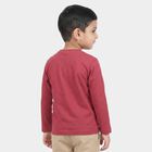 Boys Pink Crew Neck Regular Boys T-Shirt, Pink, small