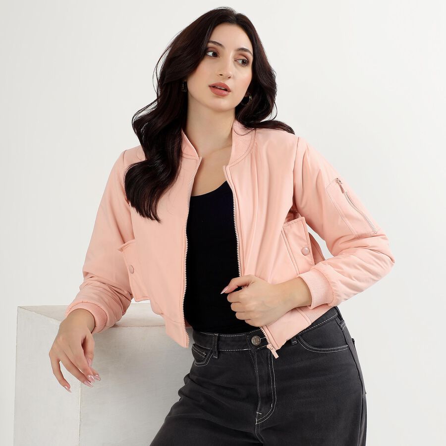 Ladies' Jacket, हल्का गुलाबी, large image number null