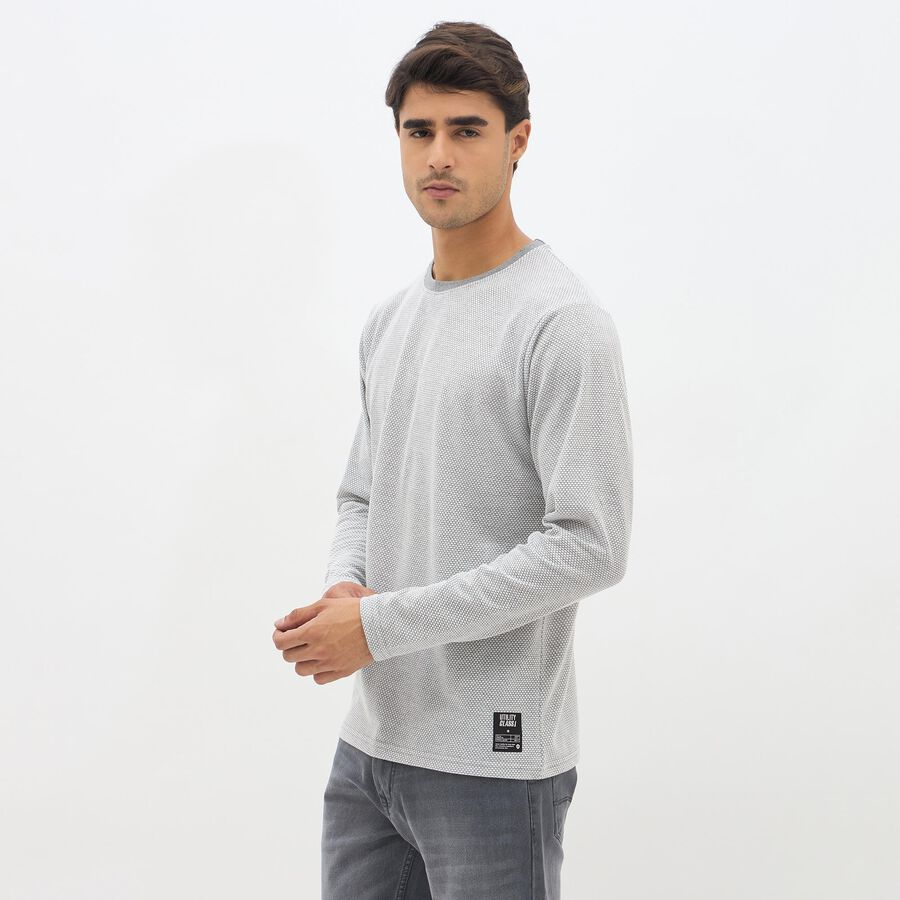 Men's T-Shirt , हल्का ग्रे, large image number null