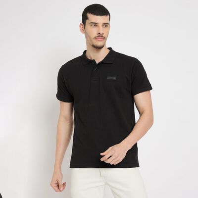 Men's Collared Half Sleeves T-Shirt 