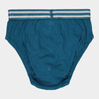 Boys Cotton Solid Brief, टील ब्लू, small image number null