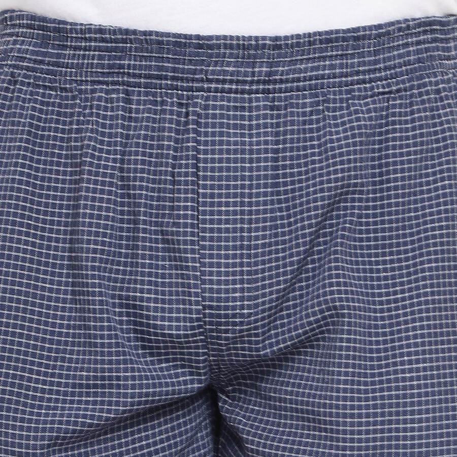 Men's Boxers, नेवी ब्लू, large