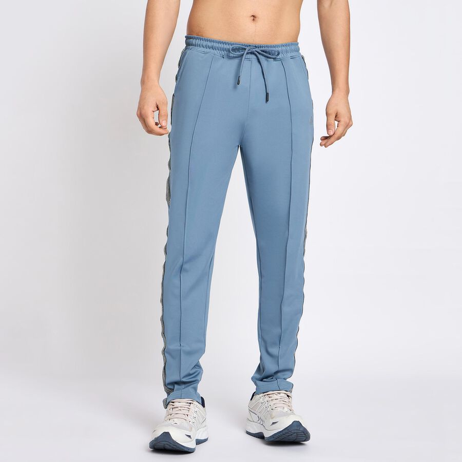 Men's Track Pants, Mid Blue, large