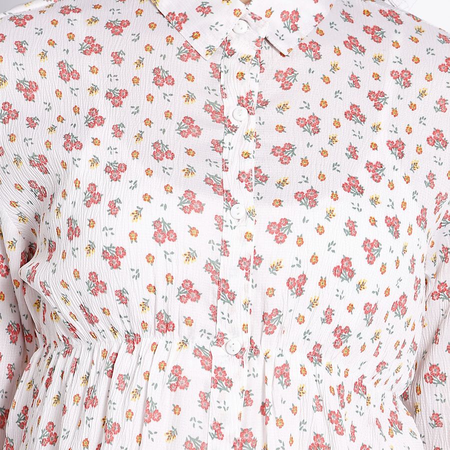 Ladies' Shirt, सफ़ेद, large image number null
