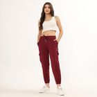 Ladies' Jogger Track Pants , Wine, small image number null
