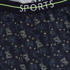 Boys' Dark Navy Regular Fit Printed Briefs, नेवी ब्लू, small image number null