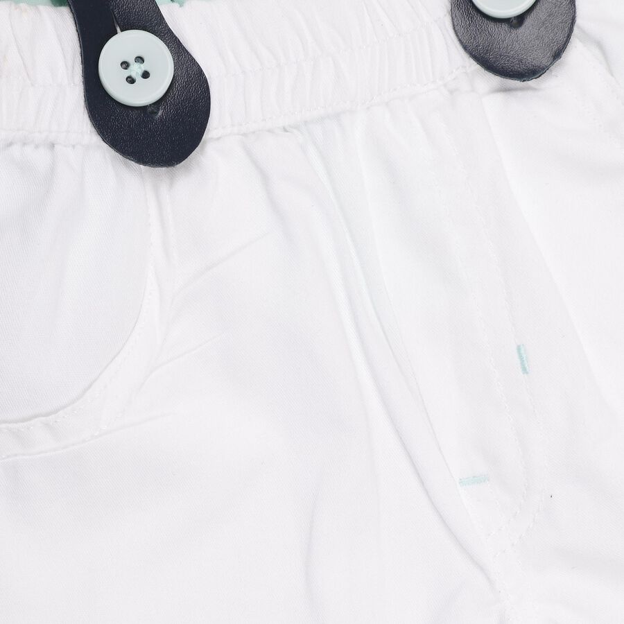 Infant Boys' 100% Cotton Baba Suit, Aqua, large image number null