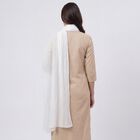 Ladies' Dupatta, White, small