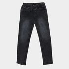 Boys' Charcoal Regular Fit Jeans, Charcoal, small