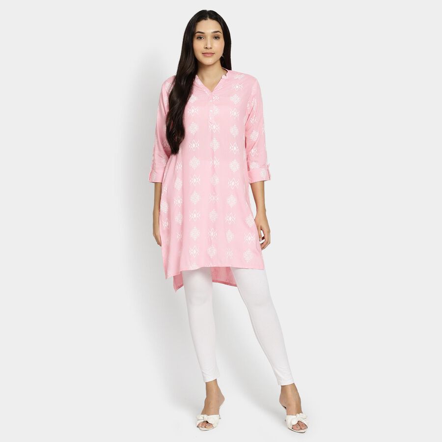 Ladies' Kurta, हल्का गुलाबी, large image number null