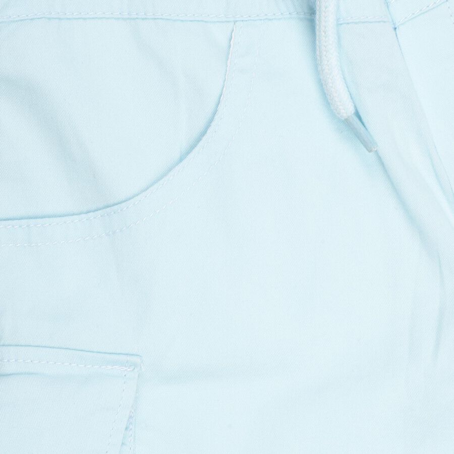 Boys' 100% Cotton Woven Baba Suit, Light Blue, large image number null