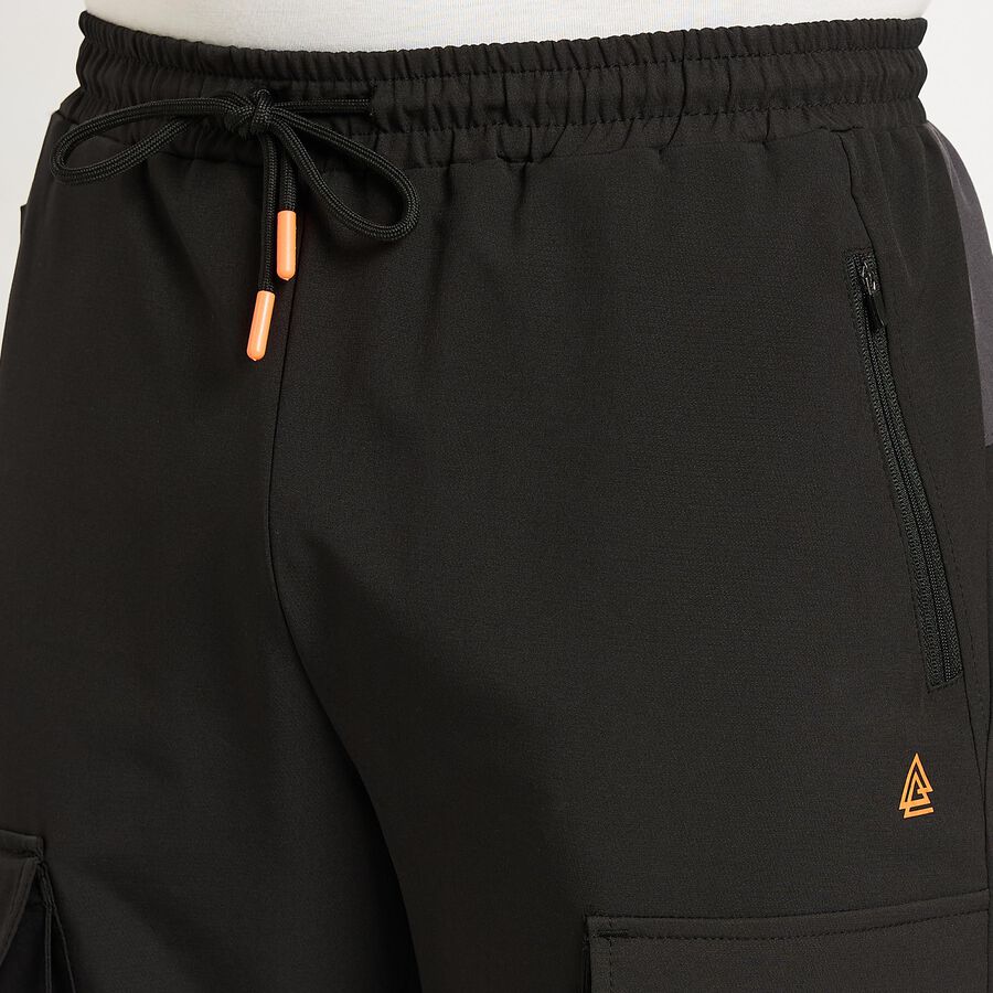 Men's Track Pants , काला, large image number null