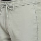 Men's Slim Fit Casual Trousers, Light Green, small image number null