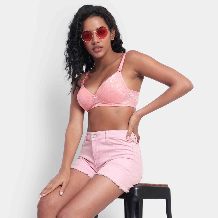 Full Lace Bra, Peach, large image number null