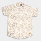 Boys Cotton Casual Shirt, Beige, small image number null