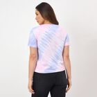 Ladies' Round Neck T-Shirt, लाइलेक, small
