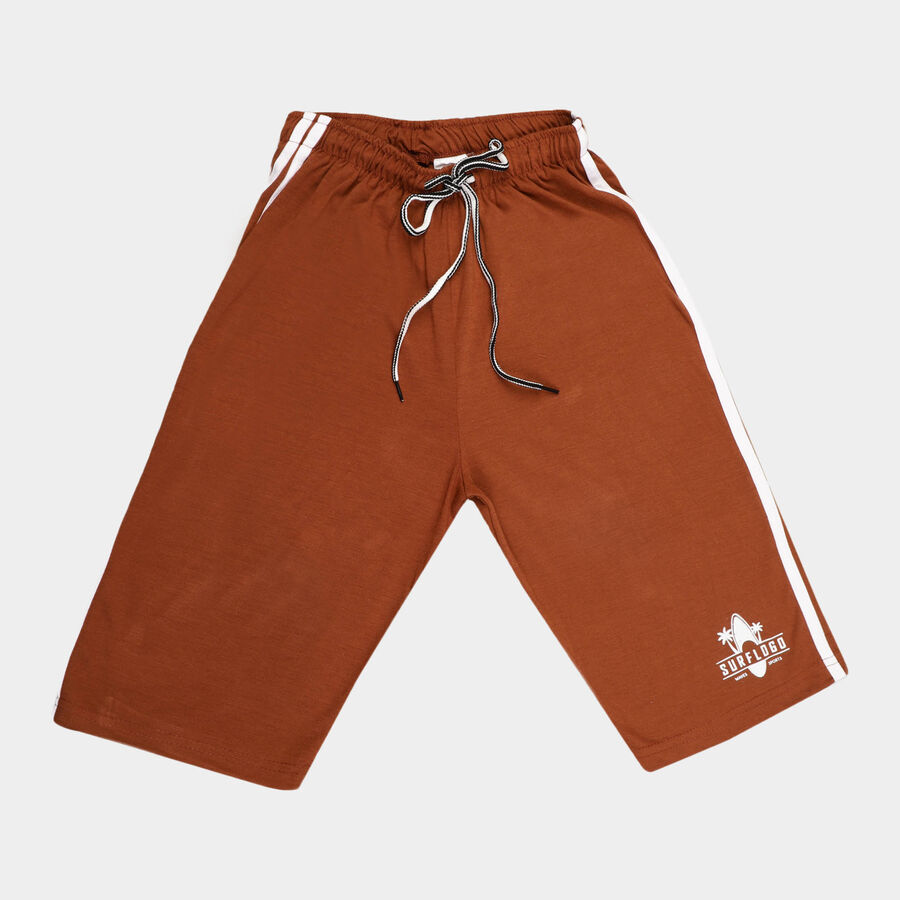 Boys Solid Jamaican, Brown, large image number null