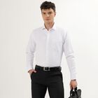 Men's Cut Away Collar Formal Shirt, White, small image number null