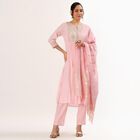 Ladies' Ethnic Set, Light Pink, small image number null
